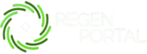 Regen Portal logo, links to the homepage