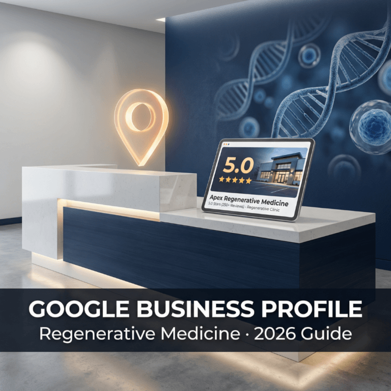 Google Business Profile Optimization for Regenerative Medicine Clinics: The 2026 Guide