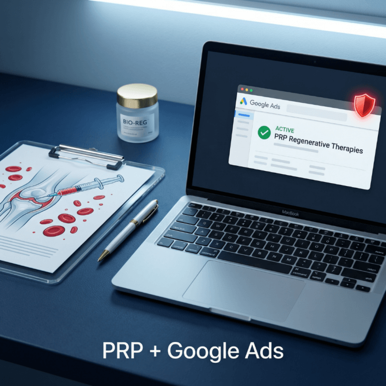 How to Write About PRP Without Getting Your Google Ads Account Banned