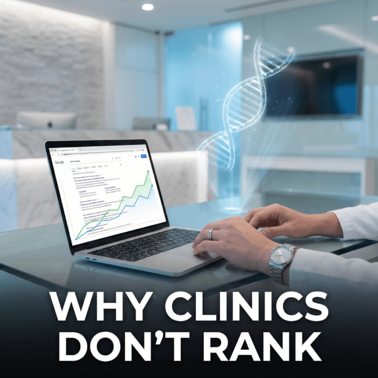 Why Regenerative Medicine Clinics Don't Rank on Google (And What the Top Ones Do Differently)