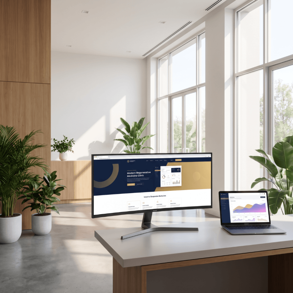 Best Website Design For Regenerative Medicine Clinics: What Actually Converts In 2026 1 June 2 1