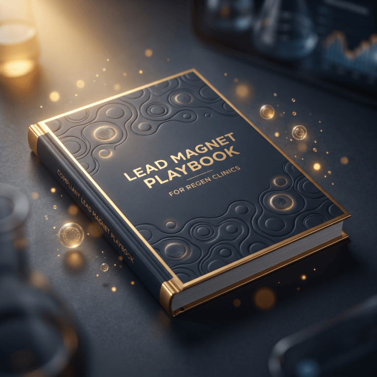 The Compliant Lead Magnet Playbook For Regen Clinics
