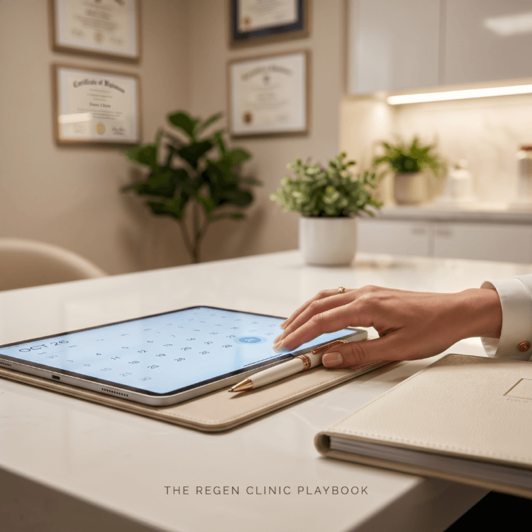 How To Convert A Consultation Into A Scheduled Patient: The Regen Clinic Playbook